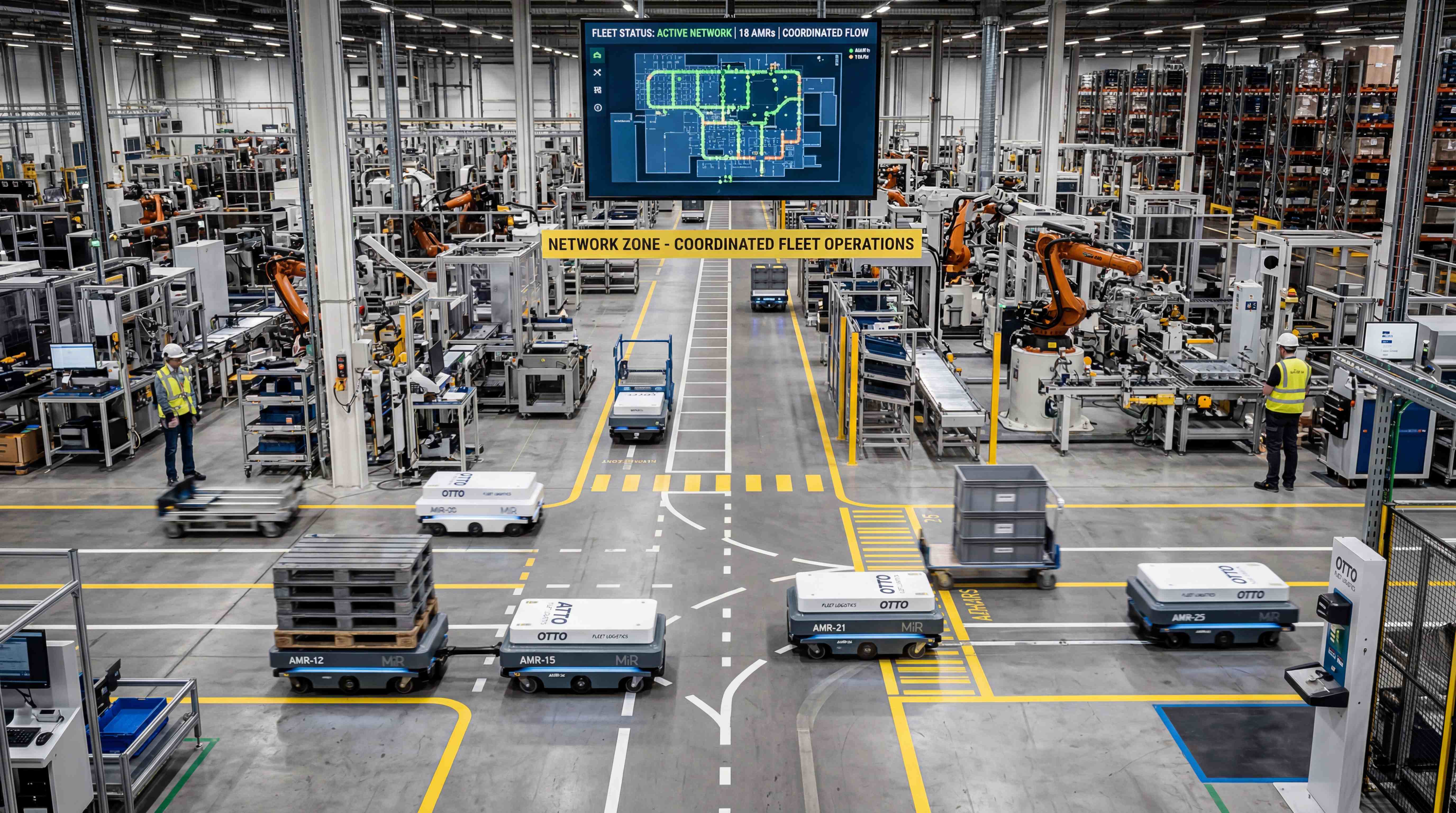 Why the Hardest Part of Scaling an AMR/AGV Mobile Base System Is Not the Robot, but the Fleet Logic Behind It